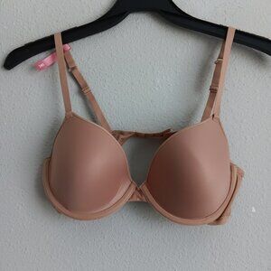 Arizona Body Demi Micro Tshirt Bra - Tan Sz 38C 925019